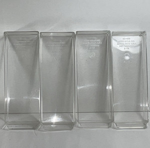 EXCELLENT 4 AKRO-MILS 20-445 Plastic Clear Acrylic Drawers Replacements