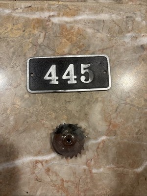 Gamewell Code Wheel and number plate 445 | eBay