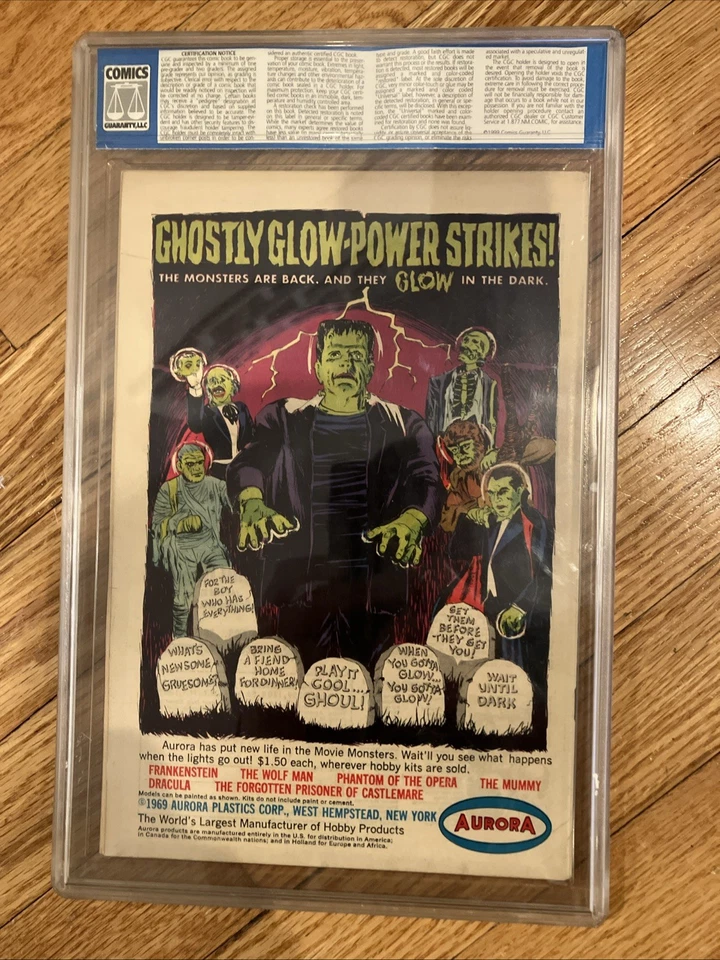 The Phantom Stranger #1 (DC Comics mayo-junio 1969). CGC Grado 7.0 Foto 4 de 4