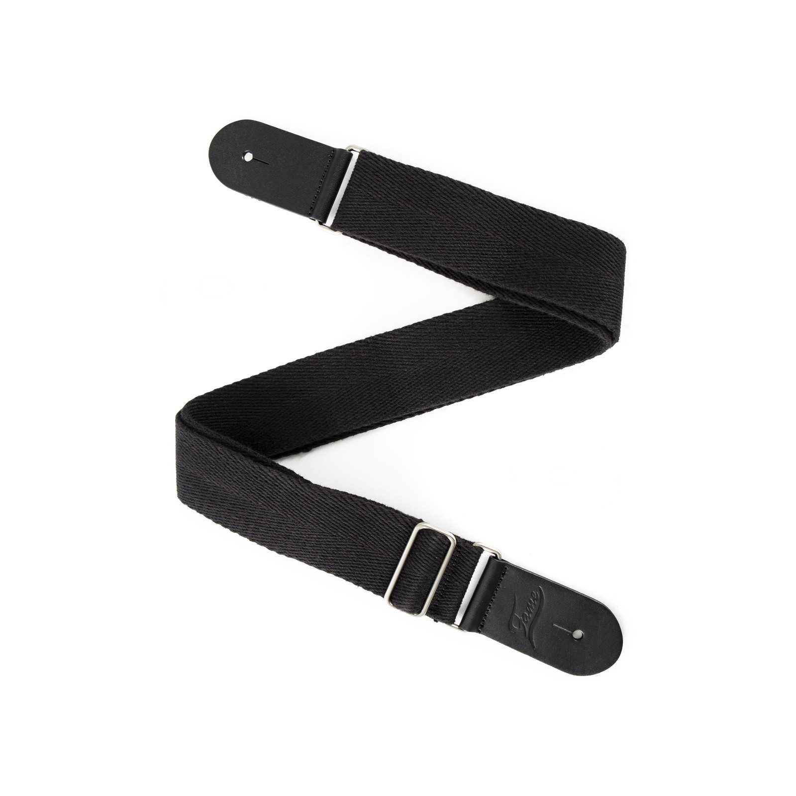 Fame Luxury Cotton Smooth Schwarz Gitarrengurt 2690₽