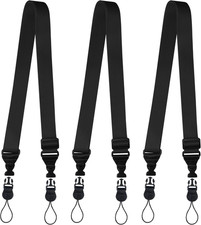 3 Pack Adjustable Shoulder Strap:Comfortable for Ipad Strap Nylon Neck Lanyard f