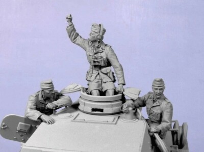 1/35 antiker Mann u.a. 3 (KEIN PANZER) Modell ungebaut unbemalt Figur