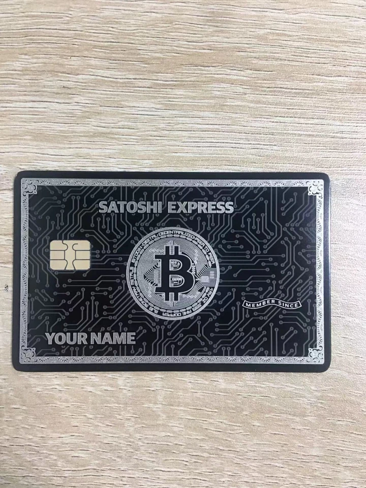 Stainless Steel customized logo metal credit card with HiCo strip and blank chip - Image 2 of 4