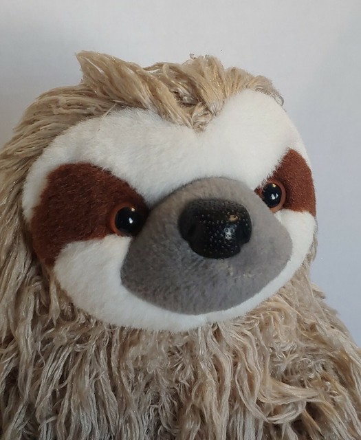 Wild Republic Three Toed Sloth Plush 16