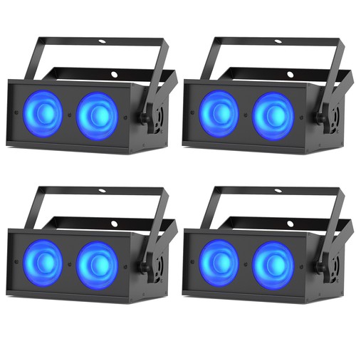 150W COB LED Par Light DMX Stage DJ Par Can Light Audience Blinder Spot Lighting - Picture 11 of 13