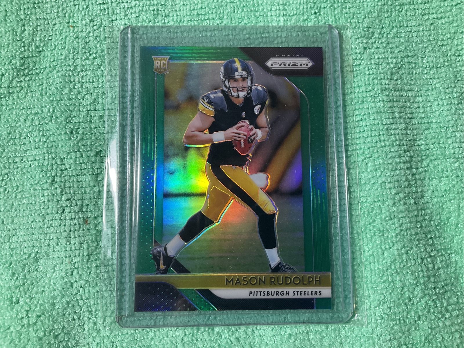 Mason Rudolph Panini Prizm #225 Green