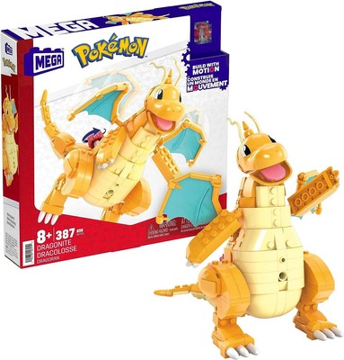  MEGA Pokmon Kids Building Toys, Dragonite Buildable and Posable Large Scale F