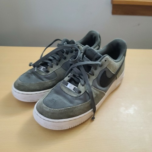Black Suede Trainers Mens Size 