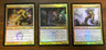 MTG Set Of (3)) Gatecrash Prerelease Promo FOIL Cards Excellent - NM