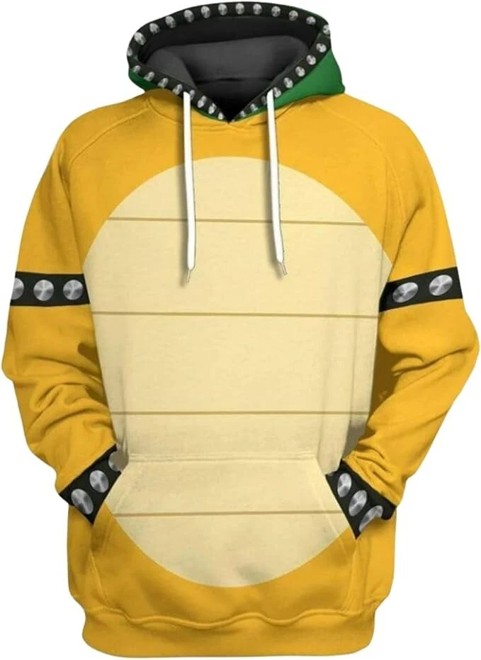 Bowser cosplay costume hoodie