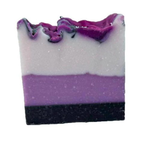 Handmade Soap Bar Organic Shea Butter & Coconut Oil - Berry Blitz - 4.5 oz.