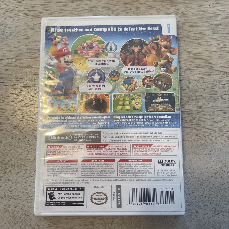 Mario Party 9 (Nintendo Wii, 2012) Brand New Factory Sealed - Image 2 of 4