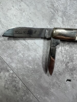 Vintage Frost Cutlery Knife Made in Japan 1980s Tobacco Congress II  Honeycomb