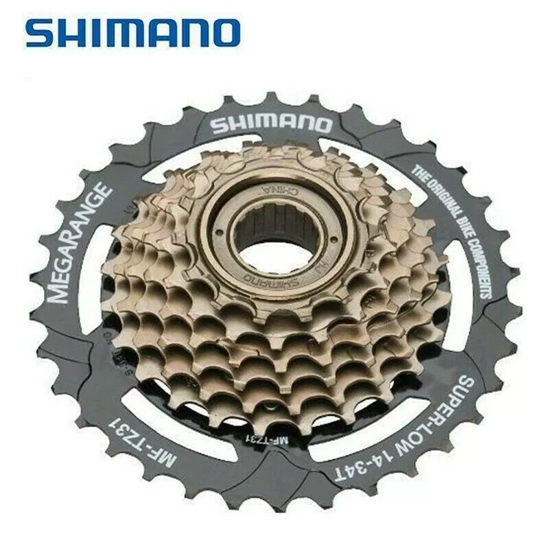 Shimano MF TZ31 7 Speed Mountain Bike Bicycle Cassette Screw On 14 34T w Tools eBay
