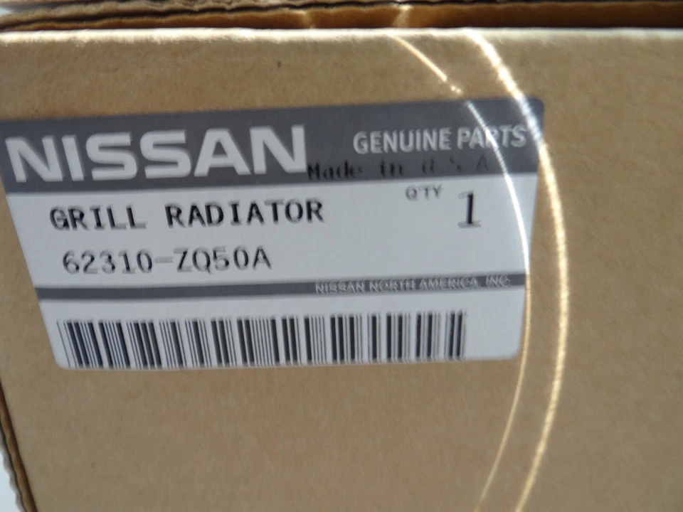 2007-2010 Infiniti QX56 QX 56 Front Grill Grille DARK CHROME NEW 62310ZQ50A - Изображение 4 из 4