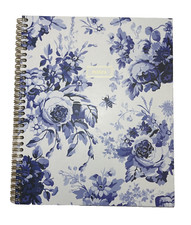 Sheffield Home Paper Goods Floral Bee RuledNotebook Large Spiral Journal