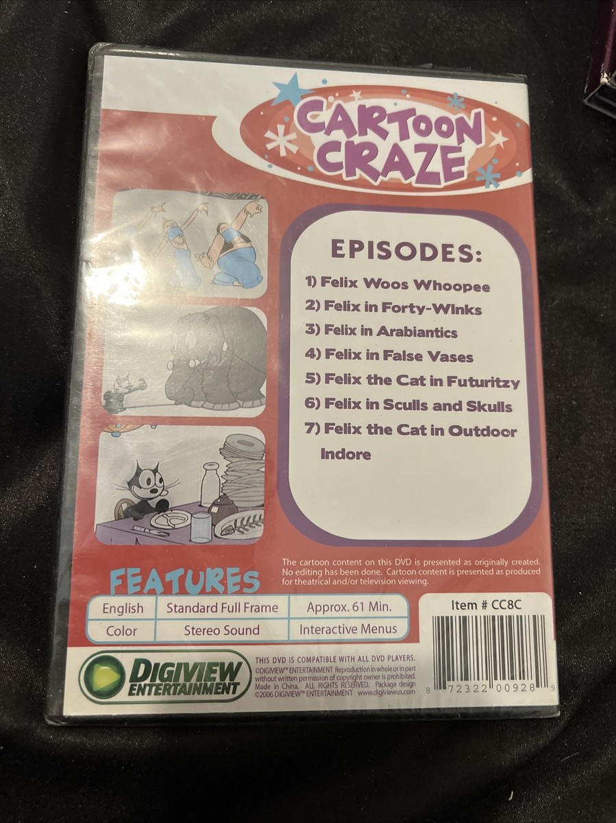 Cartoon Craze Presents: Felix The Cat: Woos Whoopee Dvd New | eBay
