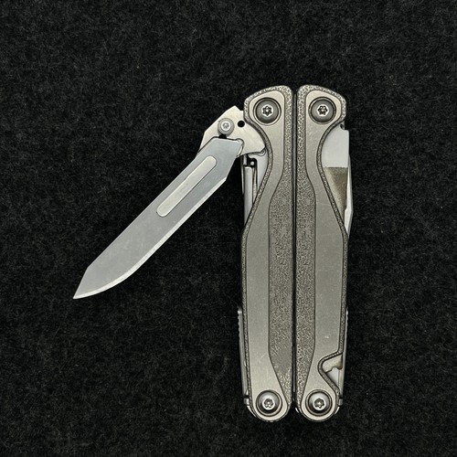 Skalpellgriff mit Daumengriff passend für chirurgische Klinge für Leatherman TTI Wave Signal - Bild 5 von 14