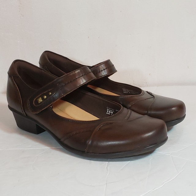 EARTH Mary Jane Size 10 D Clover Brown Leather Women's Shoe KM-F15 | eBay