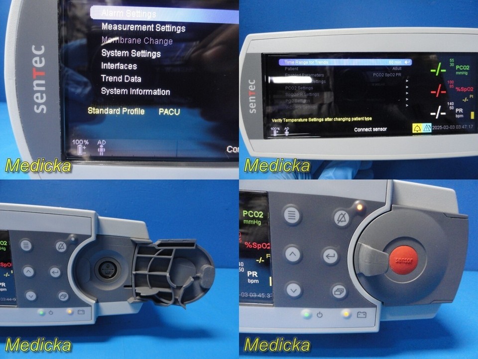 2017 Sentec SDM Transcutaneous Digital Monitor W/O Cable,Sensor ...