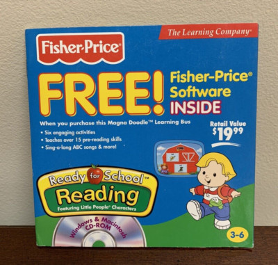 Ready for School Reading Fisher-Price ages 3-6 Win Mac CD Rom | eBay