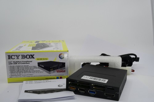 ICY BOX IB-868-B USB-Multikartenleser, Intern 3,5" - Bild 8 von 8
