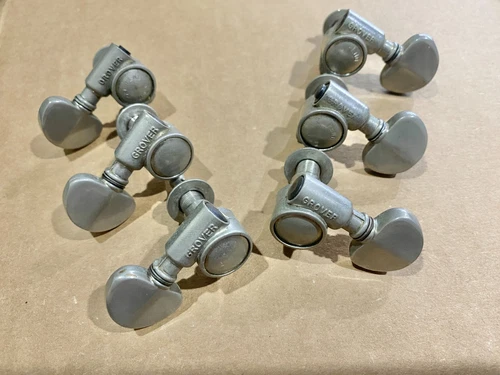 Vintage 1950's Gibson Grover Pat Pending USA Tuners Nickel 1957 1958 1959