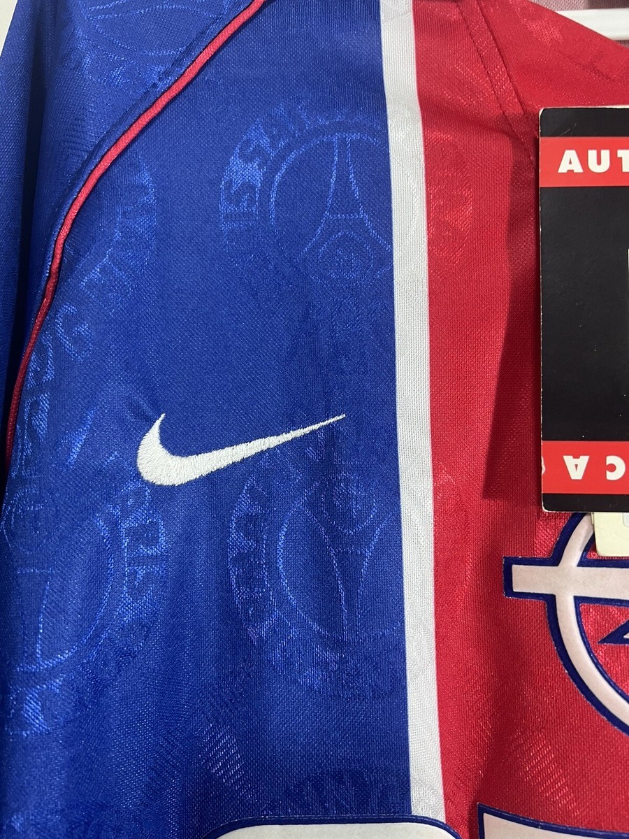 Paris Saint Germain Home Jersey 1996-97 BNWT XL | eBay Paris Saint Germain Home Jersey 1996-97 BNWT XL | eBay