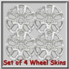 2015-2020 Jeep Renegade Wheel Skins 17" Chrome Hubcaps Wheel Covers