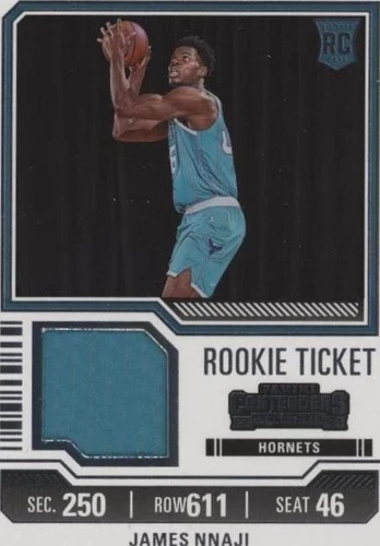 2023-24 Panini Contenders - James Nnaji #RTS-NNJ