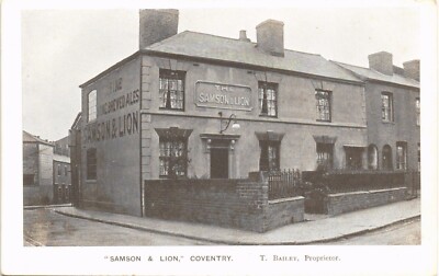Coventry. Samson & Lion Pub. T.Bailey, Inhaber.
