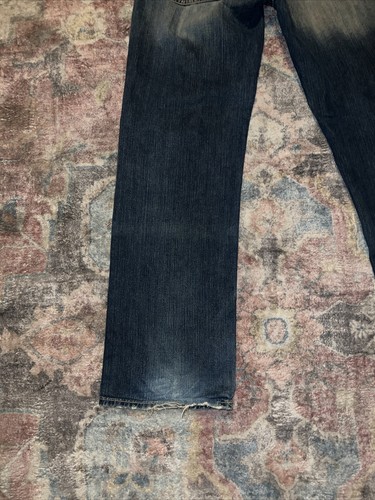 American Eagle Outfitters Jeans Mens Blue Low Loose 100% Cotton 32x34 - Picture 6 of 9