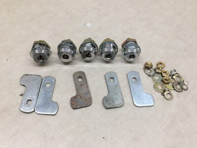 Lot of 5 Abloy Exec Genfare Semi Circular Key Lock Barrel Lock NO KEY