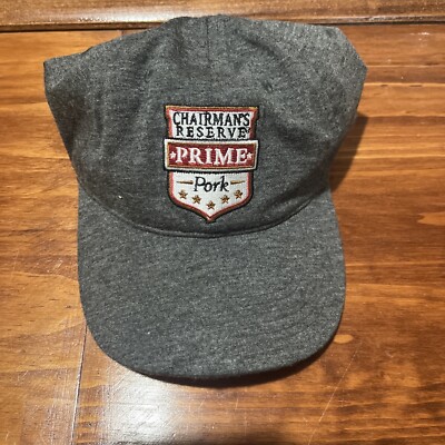 Chairman s Reserve Prime Pork Gray Adjustable Baseball Cap/Hat