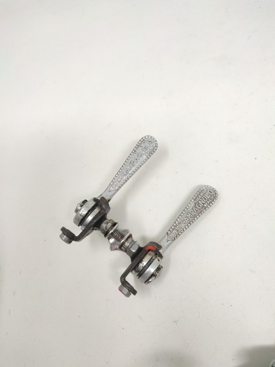 NOS MANETTES DE Vitesse CAMPAGNOLO 1013/5N-6N 80s Shifters (Pair) (2/3 x 6 Spd) EUR 139,00 - FR