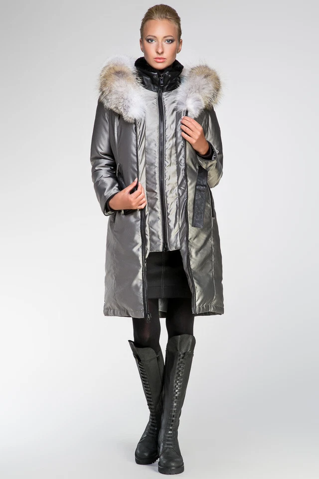 Parka Canada Down Arctic Bay Regina imperial hecha en Canadá precio de venta sugerido por el fabricante 1285 $ Foto 3 de 4