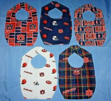 .NEW handmade BABY CHILD BIB AUBURN UNIVERSITY TIGERS AU ship discounts