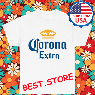 Corona Extra Men's White Size S-5XL