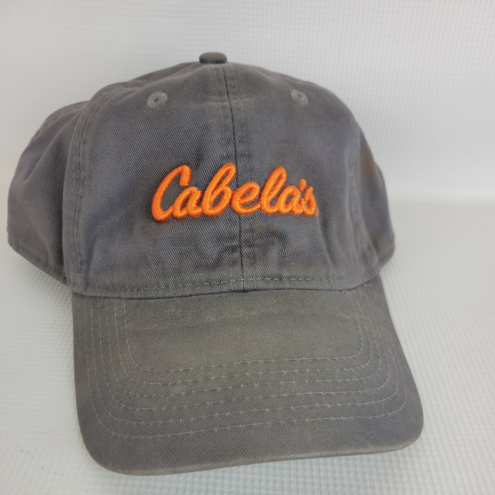 Cabelas Hat Adjustable Gray Baseball Cap H008 - image 2
