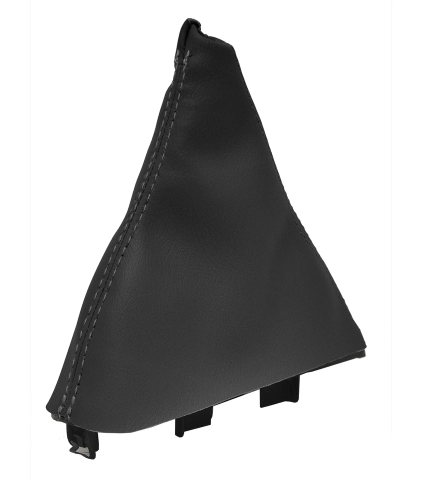 Cubierta de bota de cambio manual de cuero para Dodge Ram 2500 3500 03-12 negra Foto 3 de 4