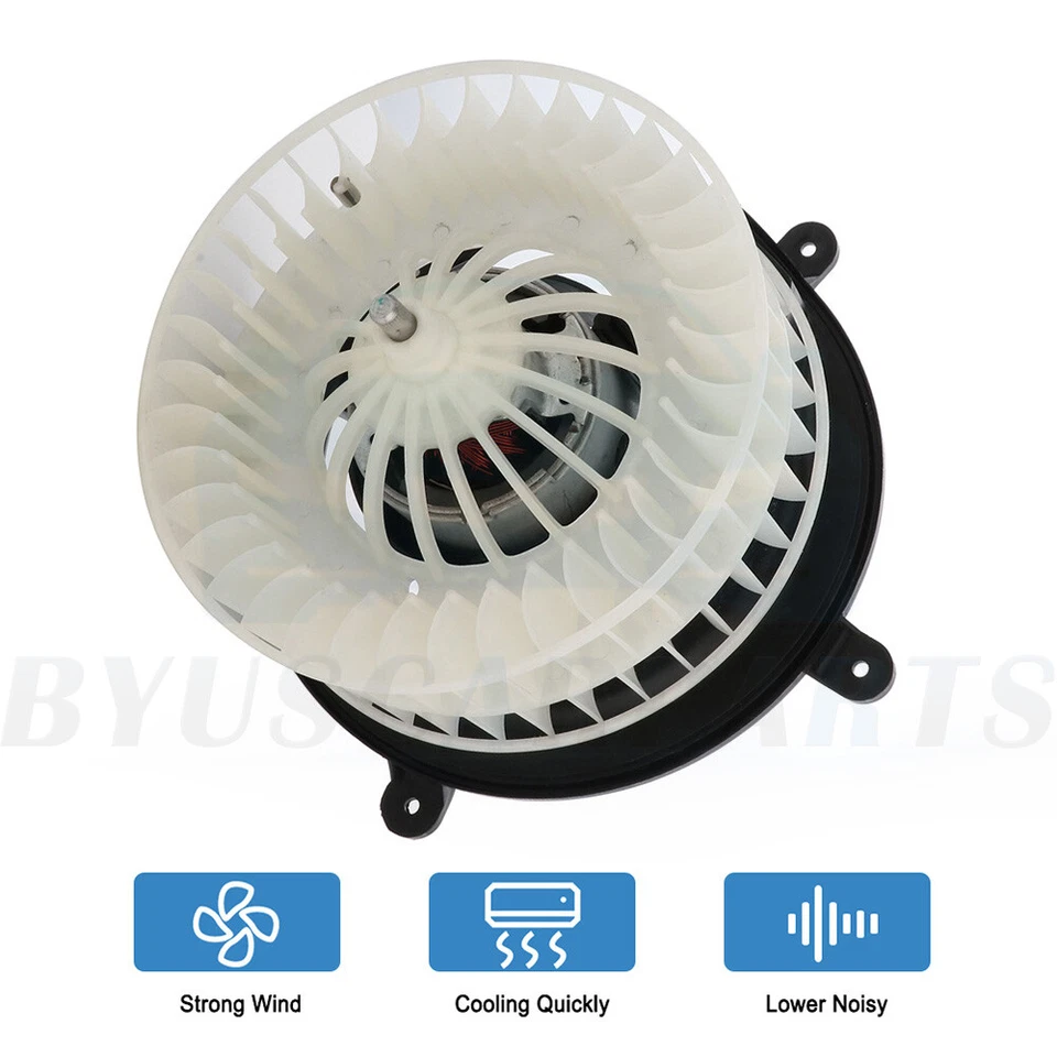 Heater Blower Motor Fan For 2007-2009 Mercedes-Benz E550 E280 CLS350 E63 AMG - Image 3 of 4