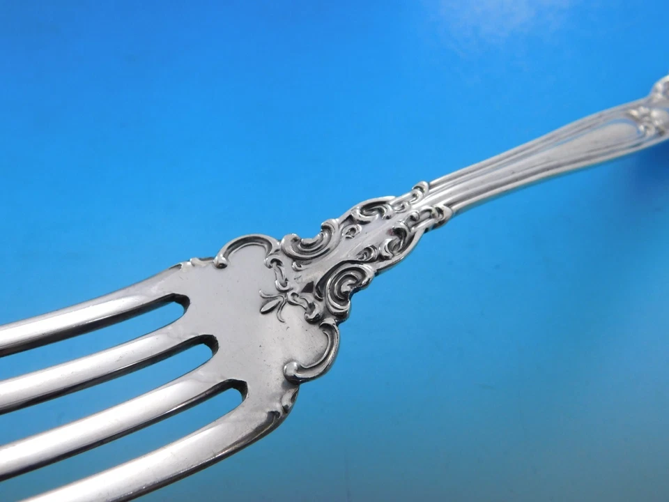 Ajuste(s) de lugar de tamaño regular de plata esterlina Chantilly by Birks Canada 4 piezas Foto 3 de 4