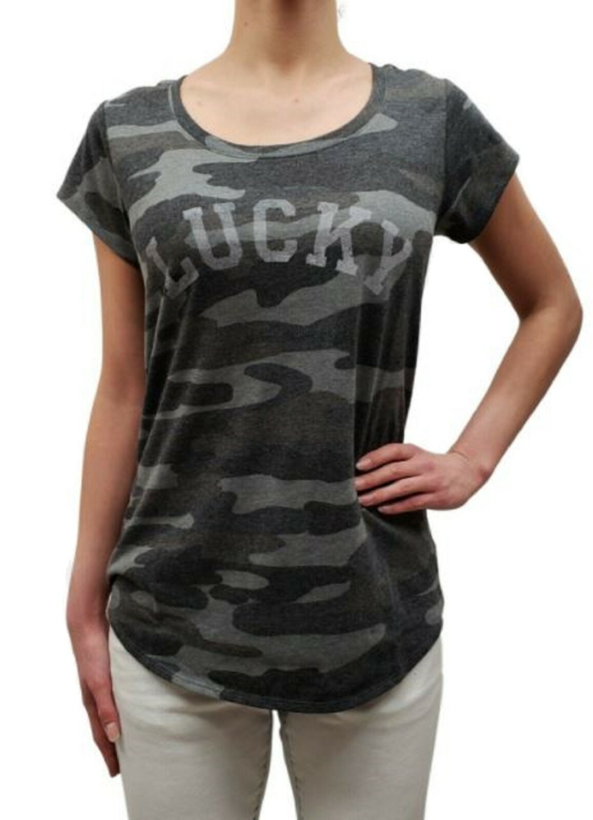 Lucky BRAND Ladies Short Sleeve Small S 