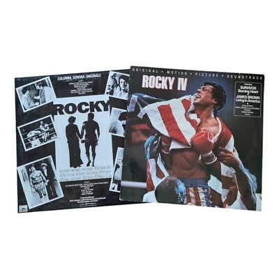 Rocky + Rocky  IV  (Original Motion Picture Soundtrack)  LPs Bundle Sammler