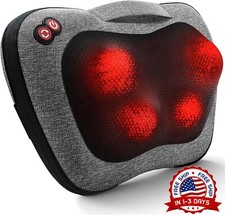 Masajeador de espalda Shiatsu con calor Masaje de tejido profundo para cuello