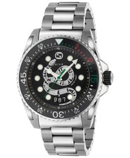 Gucci Dive 45mm SS BLK Matte Dial 
