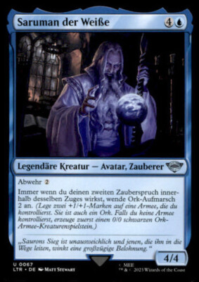 MTG Saruman der Weiße #067 LTR Dt. Uncommon B3515