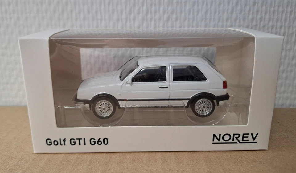 Volkswagen Golf GTI G 60 Blanc 1/43 Norev Neuf - Photo 3/3