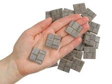 Dollhouse Flooring, Miniature Pavement Bricks, Mini Bricks for Landscaping