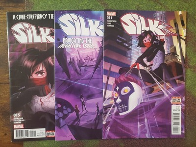 Silk 11 12 15 Thompson Marvel Clone Conspiracy 